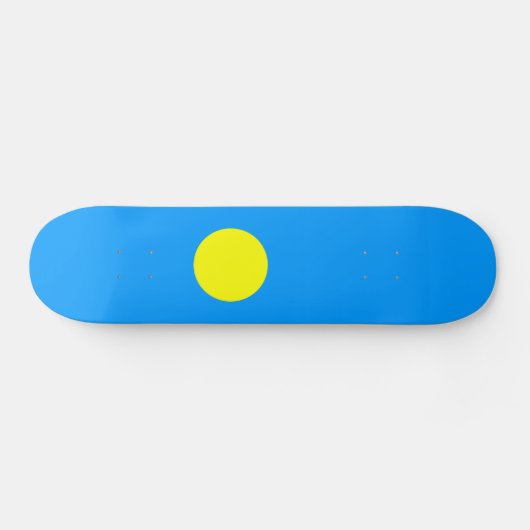 Palau Flag Skateboard (Horizontaal)