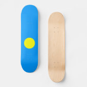Palau Flag Skateboard (Voorkant)