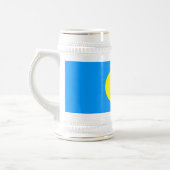 Palau vlag bierpul (Links)