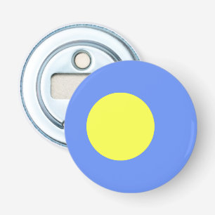 Palau-vlag Button Flesopener