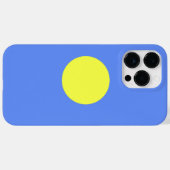Palau-vlag Case-Mate iPhone Case (Achterkant (horizontaal))
