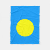 Palau vlag fleece deken (Voorkant)