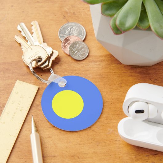 Palau-vlag Sleutelhanger (Bureau)