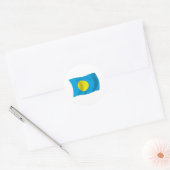Palau Vlag Sticker (Envelop)