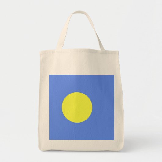Palau-vlag Tote Bag (Voorkant)