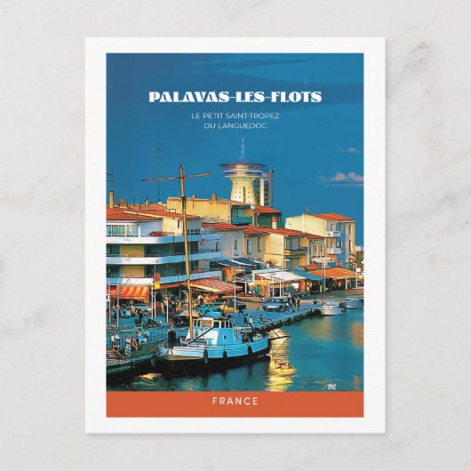 Palavas-les-Flots ZRYU98 Briefkaart (Voorkant)