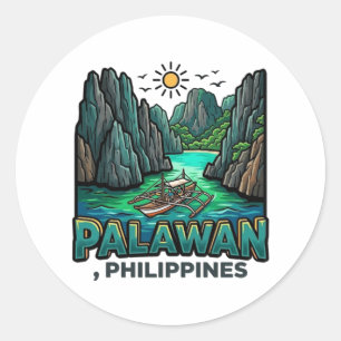PALAWAN RONDE STICKER