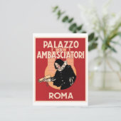 Palazzo&amp; Ambasciatori Roma Briefkaart (Staand voorkant)