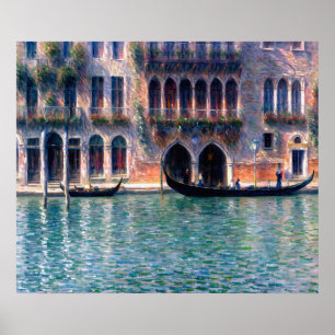 Palazzo da Mula Venetië Poster