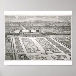 Palazzo di Caserta uit 'Dichiarazione dei Disegn' Poster