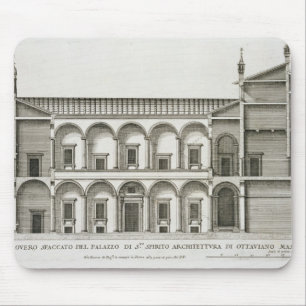 Palazzo di Santo Spirito uit de "Palazzi di Roma", Muismat