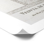 Palazzo di Santo Spirito uit de "Palazzi di Roma", Poster (Hoek)