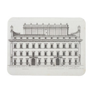 Palazzo Falconieri, Rome, uit de "Palazzi di Roma" Magneet
