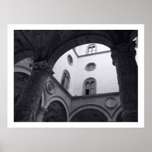 Palazzo Vecchio Courtyard Poster