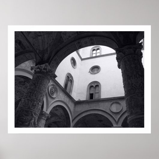 Palazzo Vecchio Courtyard Poster (Voorkant)