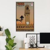 Palazzo Vecchio Tower Poster (Thuiskantoor)