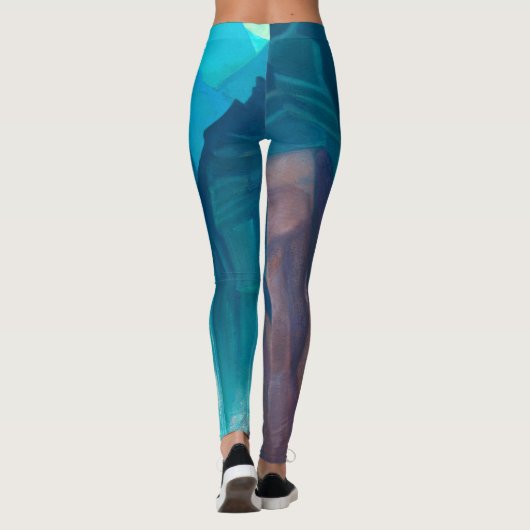 Palden Lhamo, 1931, ingediend door Nicholas Roeric Leggings (Achterkant)