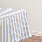 Pale Bleu et Orange Stripes Nappe (In Situ)