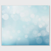 Pale Blue Kerstmis  Cadeaupapier (Vlak)