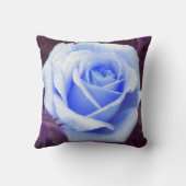 Pale Blue Rose Lance oreiller (Verso)