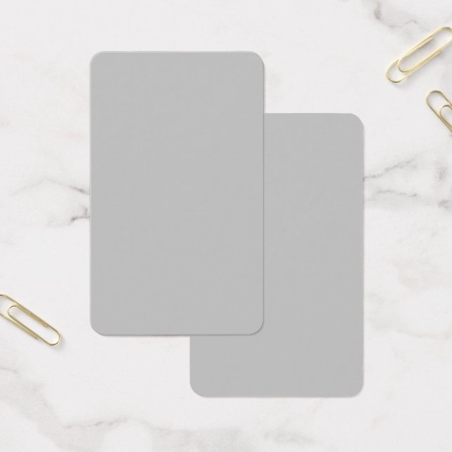 Pale Gray Geometric Pattern - Summer Decor Visitekaartje (Kantoor)