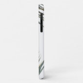Pale Green Palm Tree Leaf iPhone 11 Coque (Dos/Gauche)