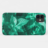 Pale Green Potato Plante Feuille iPhone 11 Coque (Dos (Horizontal))