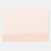 Pale Orange Watercolor Abstract Inpakpapier Vel (Voorkant 2)