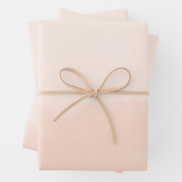 Pale Orange Watercolor Abstract Inpakpapier Vel