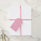 Pale pink cadeaulabel (Met Touw)