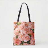 Pale Pink Carnations Tote Bag (Devant)