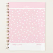 Pale Pink Feminine Minimalist Floral Large (Devant)