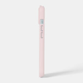Pale pink iPhone 15 hoesje (Linkerkant)