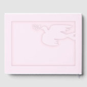 Pale rose moderne Dove Baby Celebry Livre d'or (Verso)