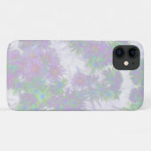 Pale rose pastel Fleurs sauvages iPhone 11 Coque (Dos (Horizontal))
