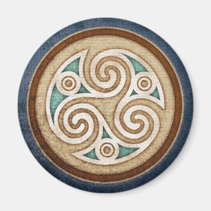 Pale Triskele Magnet