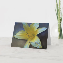 pale yellow watercolor1-18 greeting card kaart