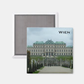 Paleis Belvedere Magneet (Voorkant / Achterkant)
