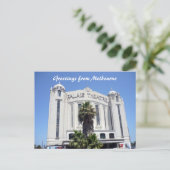 paleis briefkaart (Staand voorkant)
