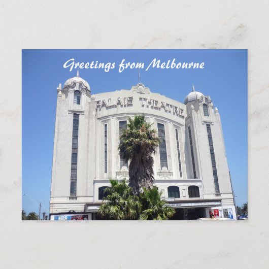 paleis briefkaart (Voorkant)