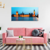 Paleis Canvas Afdruk (Insitu (Woonkamer))