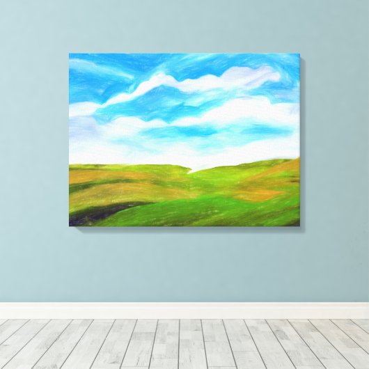 Paleis Canvas Afdruk (Insitu (Houten vloer))