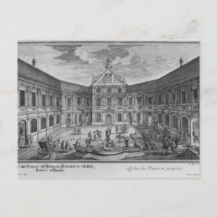 Paleis in München, Duitsland Briefkaart