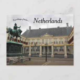 Paleis Noordeinde in Den Haag Nederland Briefkaart
