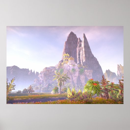 Paleis op de Berg Poster (Voorkant)