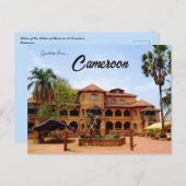 Paleis van de Sultan van Bamoun in Foumban Kameroe Briefkaart (Voorkant / Achterkant)