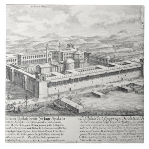 Paleis van Diocletiaan (245-313), Split, Joegoslav Tegeltje