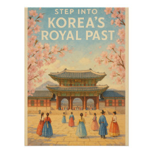 Paleis van Gyeongbokgung in Seoul Perfect Poster