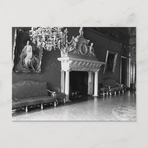 paleis van Monaco Prince Thron Room Briefkaart