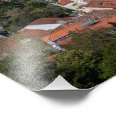 Paleis van Sintra van bovenaf in Sintra, Portugal Foto Afdruk (Hoek)